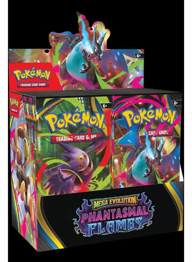 Pokémon Trading Card Game – Mega Evolution Phantasmal Flames Display Box