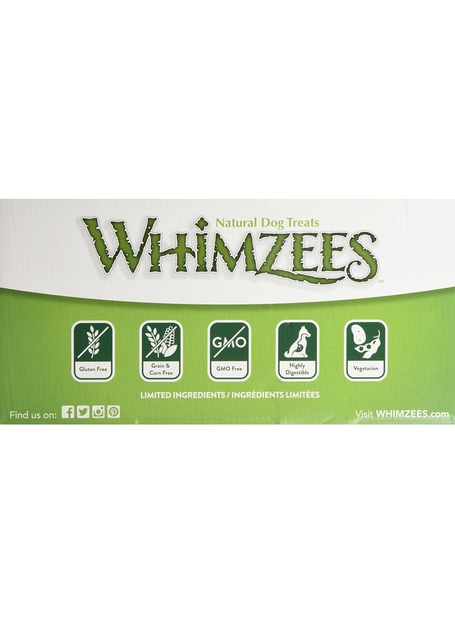 ويمزيس - علكات أسنان للكلاب من Whimzees Hedgehog Bulk، مقاس كبير جدًا، 16 قطعة - Image 1