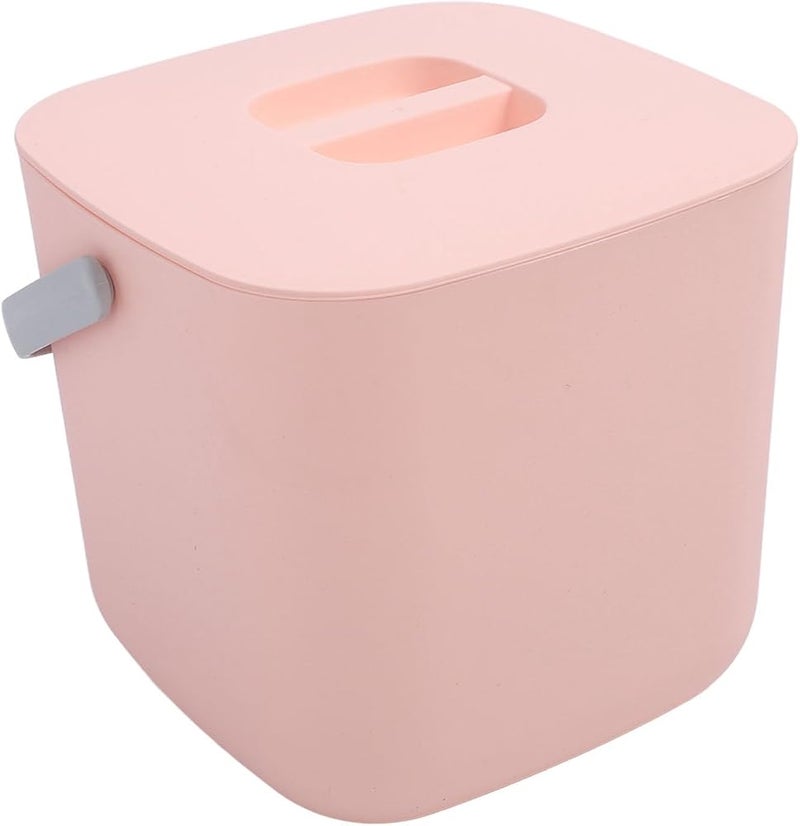 TOPINCN Mini Dishwasher, ABS and PC Portable USB Dishwashing Machine 18W, 45KPa Deep Cleaning, Auto Shutdown, Bucket and Sink Use for Home Kitchen Apartment (Pink Bucket) - Image 3