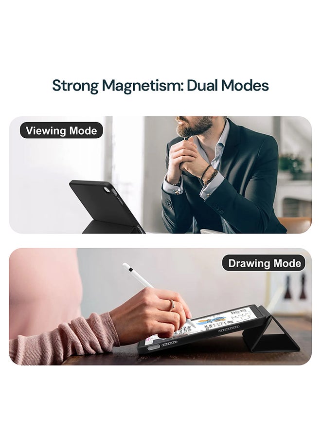 O Ozone حافظة لجهاز iPad 10th Generation 10.9inch 2022 حافظة رفيعة واقية من البولي كربونات مع ظهر غير لامع حافظة ذكية للكمبيوتر اللوحي مع خاصية الإيقاظ/السكون التلقائي - أخضر داكن - Image 4