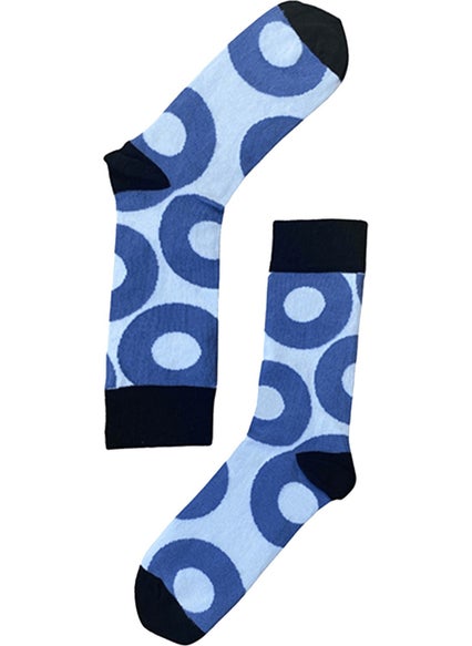 The Socks Company Circle Pattern Men's Socks 
