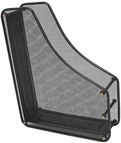 HOMAVA 1 Layer Metal Mesh Magazine Document Holder File Rack, 13.9 X 11 X 3.3 Inch, Metal - Image 2