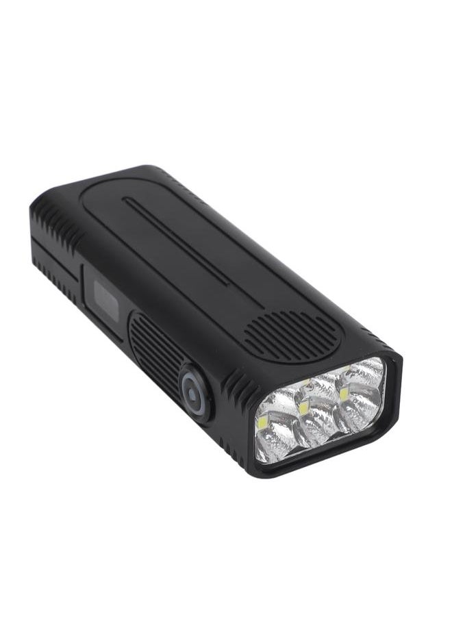 Thoraya Flat Flashlights 10000LM USB Rechargeable IPX4 Protection 4200mAh with Pocket Clip EDC Flat Flashlight for Outdoor Activities  - Image 2