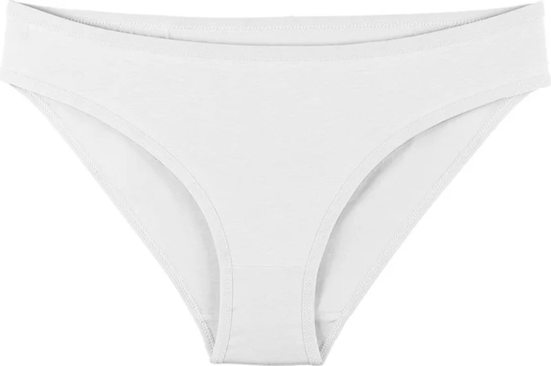 سينسو Women's Cotton Mixed Color 7-Piece Slip Panties