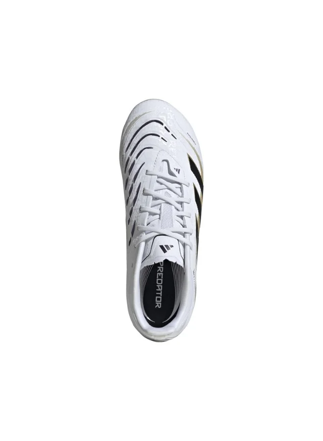 Adidas Predator Elite Fg J U White Football/Soccer Shoes For Kids