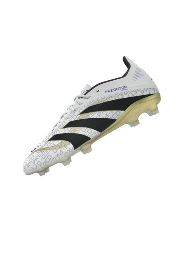 Adidas Adidas Predator Elite Fg J U White Football/Soccer Shoes For Kids - Image 2