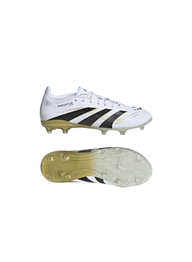 Adidas Adidas Predator Elite Fg J U White Football/Soccer Shoes For Kids - Image 1