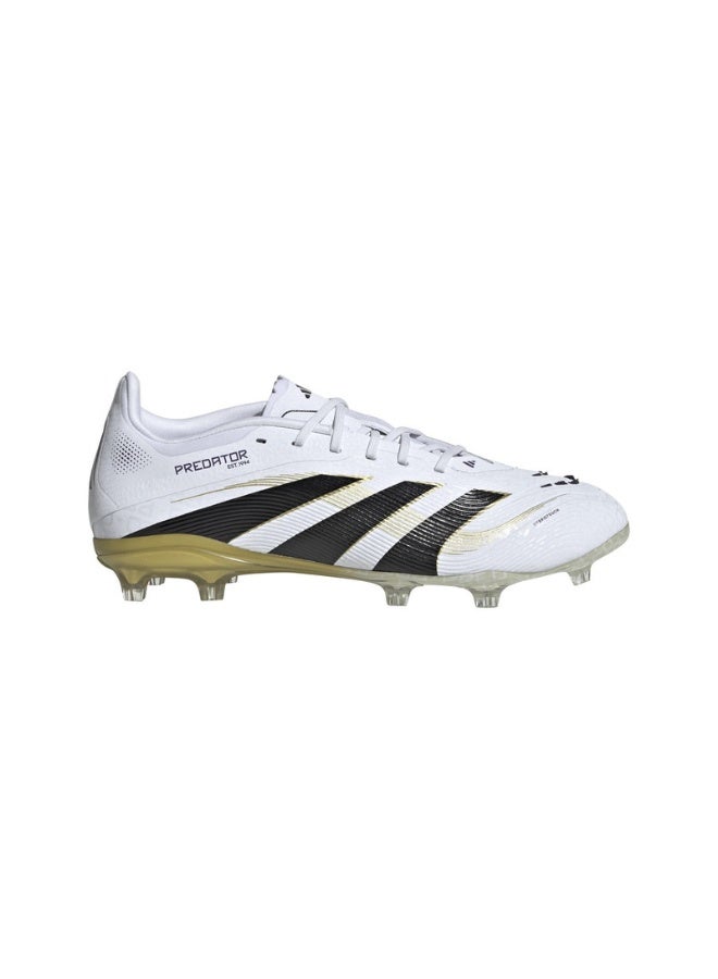 Adidas Adidas Predator Elite Fg J U White Football/Soccer Shoes For Kids - Image 3
