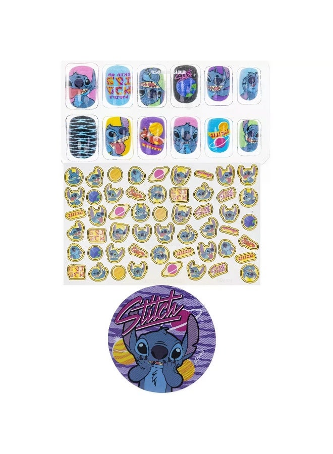 TOWNLEY GIRL مجموعة أظافر ديزني ستيتش (مجموعة من 66 قطعة) - Image 2