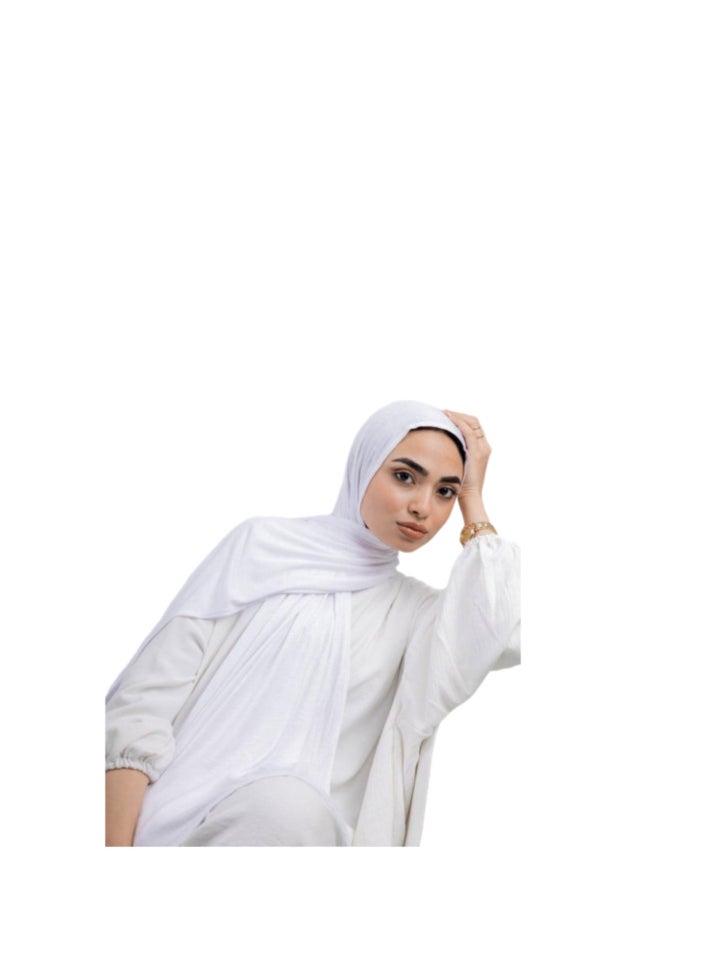 Generic - Pure gel cotton scarf suitable for all year long, suitable size 165*63 - Image 1