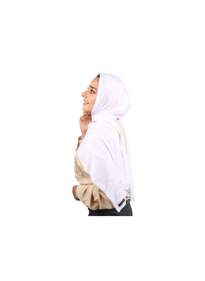 Generic - Pure gel cotton scarf suitable for all year long, suitable size 165*63 - Image 1