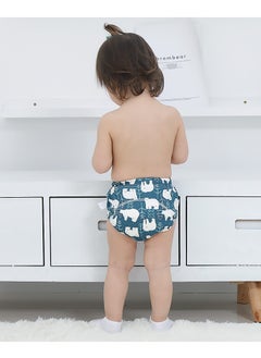 insular Cotton Diaper 6 Layer Breathable Toddler Training Pants With Size L 2 Counts  - Image 4