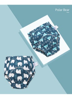 insular Cotton Diaper 6 Layer Breathable Toddler Training Pants With Size L 2 Counts  - Image 5