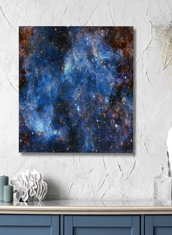 ReWallpaper ورق جدران ReWallpaper بتصميم الفضاء العميق، سهل اللصق والإزالة، ورق جدران أزرق داكن بنقشة المجرة، مناسب لغرف النوم، ورق جدران لاصق قابل للإزالة بنقشة سماء كونية مرصعة بالنجوم، ورق جدران لاصق للخزائن والأرفف والجدران، مقاس 17.5 بوصة × 10 أقدام - Image 3