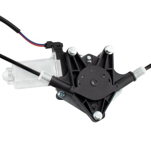 YMAUGP Power Window Regulator with 2-Pin Motor for Jeep Wrangler 2007-2017, Wrangler JK 2018, Front Right Passenger Side, Replace# 68014948AA 748-913 - Image 3
