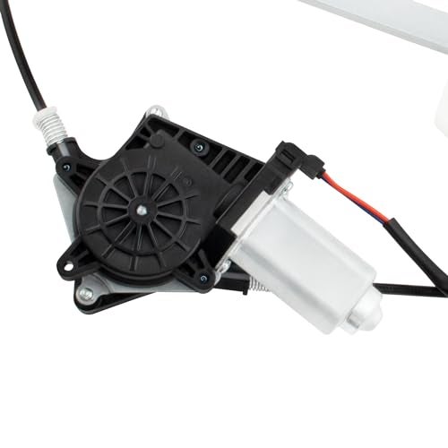 YMAUGP Power Window Regulator with 2-Pin Motor for Jeep Wrangler 2007-2017, Wrangler JK 2018, Front Right Passenger Side, Replace# 68014948AA 748-913 - Image 4