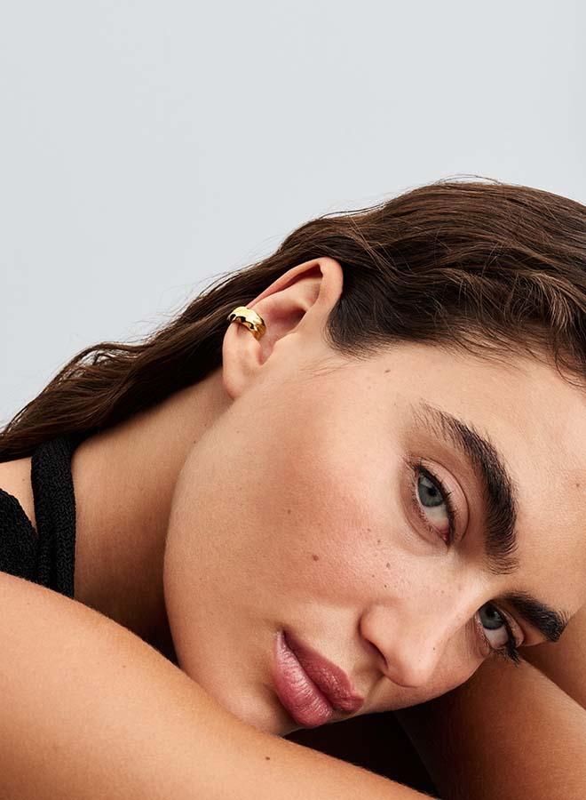 PANDORA Rippled Ear Cuff - Image 2