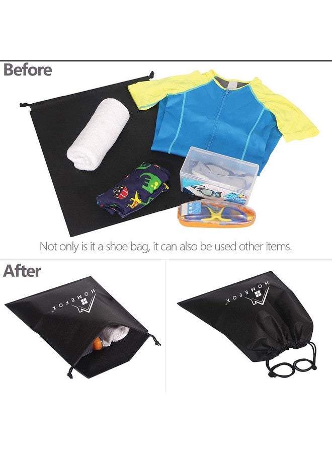 HOMEFOX Non Woven Travel Shoe Cover, String Bag Organizer for shoes (HFSBBLP12) - Image 4