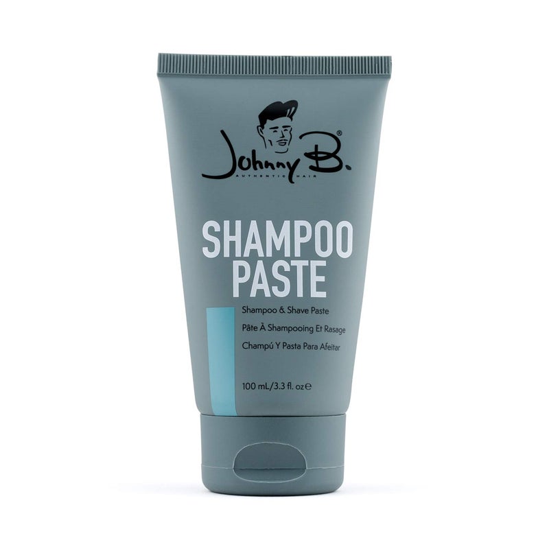 JOHNNY B. Shampoo & Shave Paste, Professional Multipurpose Menâ€™s Product 3.3 oz. - Image 1