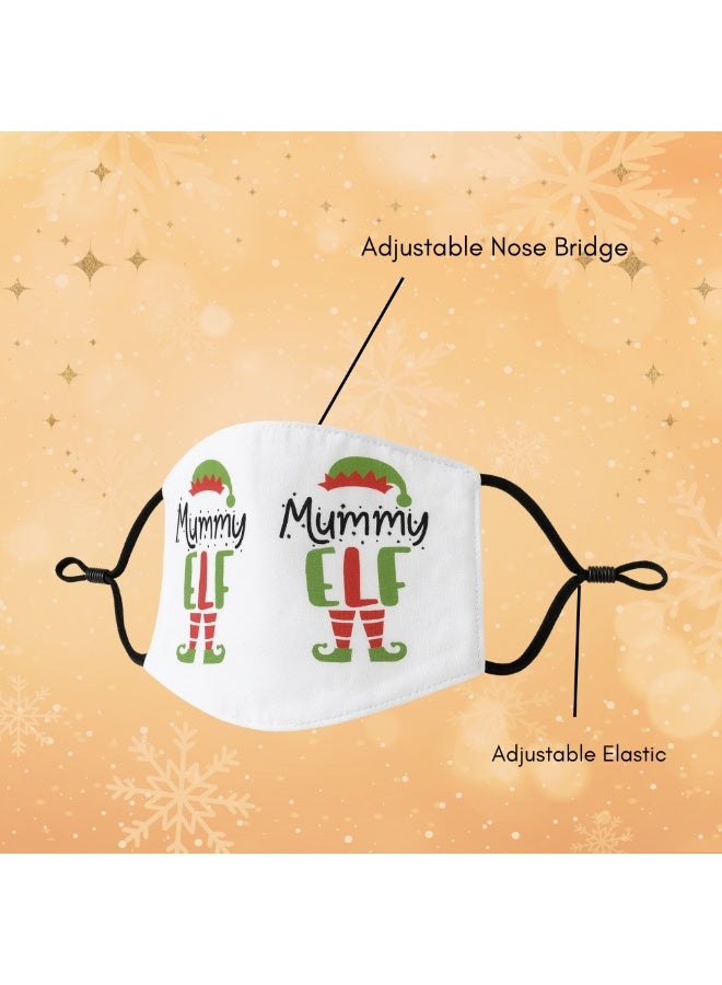 PRINTSHOP4ME Christmas Adult Face Protection Novelty Mask,Washable And Adjustable For Men Women And Youth - Image 2