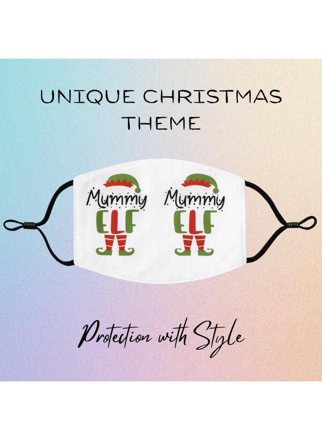 PRINTSHOP4ME Christmas Adult Face Protection Novelty Mask,Washable And Adjustable For Men Women And Youth - Image 4