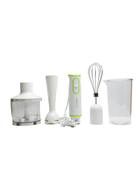 Sokany 4 in 1 Hand Blender/Mixer Grinder Blender/Manual Blender/Juicer Blender/Small Blender/Blender for Fruits, Coffee, Shakes/Smoothie Blender for Home, Office, Camping