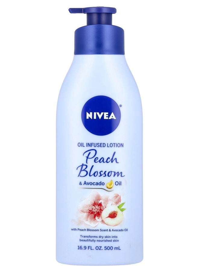 Nivea Oil Infused Lotion Peach Blossom & Avocado Oil  16.9 fl oz (500 ml)