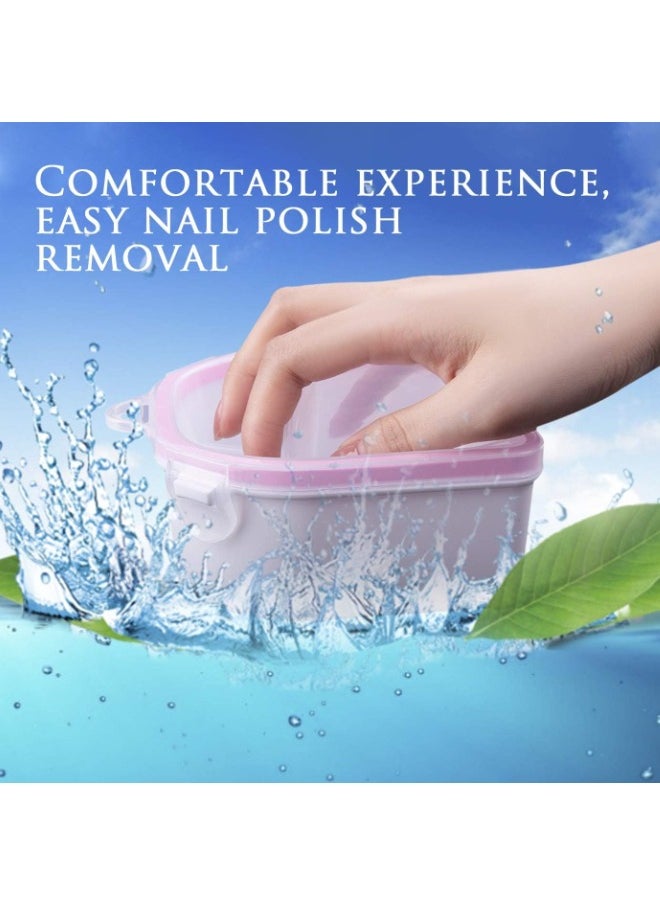 globalstar Globalstar Nail Soak Bowl Set of 2 Blue - Elevate Your Manicure Routine  - Image 5