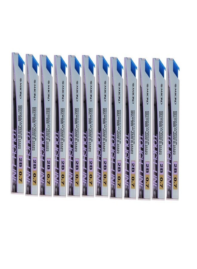MICRO JEDO MECHANICAL PENCIL LEADS (0.7MM-2B, PACK OF 12) - Image 1