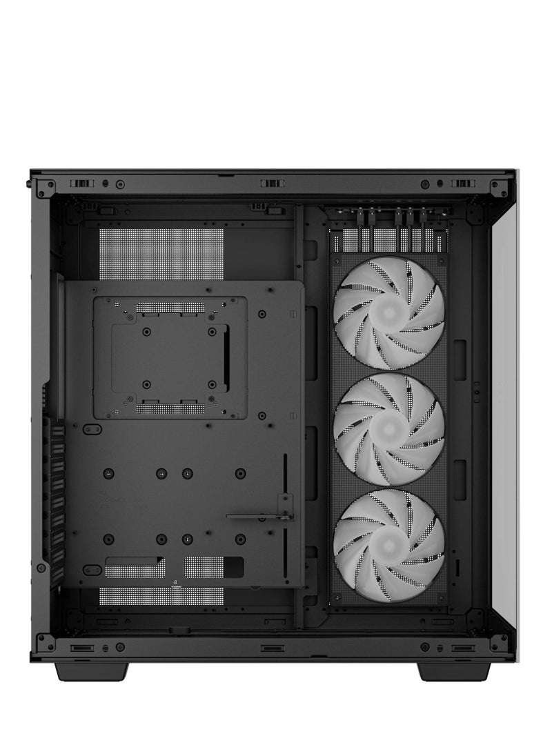 DEEPCOOL DeepCool CH780 Black ATX+ PC Case Tempered Glass  - Image 5