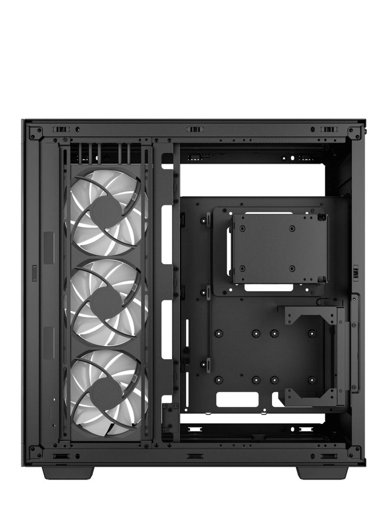 DEEPCOOL DeepCool CH780 Black ATX+ PC Case Tempered Glass  - Image 4