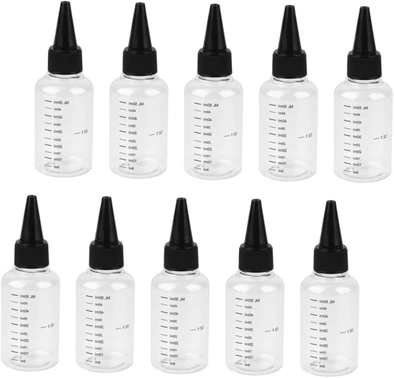 15pcs 50ml Squeezable Bottles with Graduated Scale and Tip Cap, Refillable Travel Subpackaging Bottles for Toiletries and Liquids - Image 1