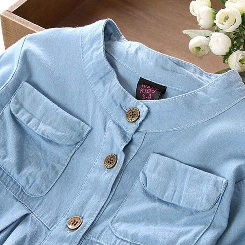 Guodeunh Store Baby Girls Kid Ruched Long Sleeve T-Shirt Tops Shirt Clothing Children Autumn Winter Fashion Blouse - Image 4