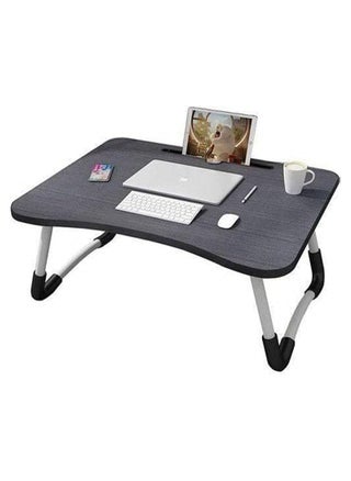 European Style Portable Laptop Table – Modern Black Metal Table with Cushioned Finish - pzsku/Z78068C73E372338649E7Z/45/1748078754/7195d790-5d12-4ead-a3cd-fef87d5d75a4