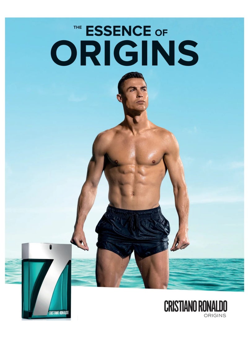 كرستيانو رونالدو عطر سي آر 7 أوريجينز أو دو تواليت 100مل - Image 2