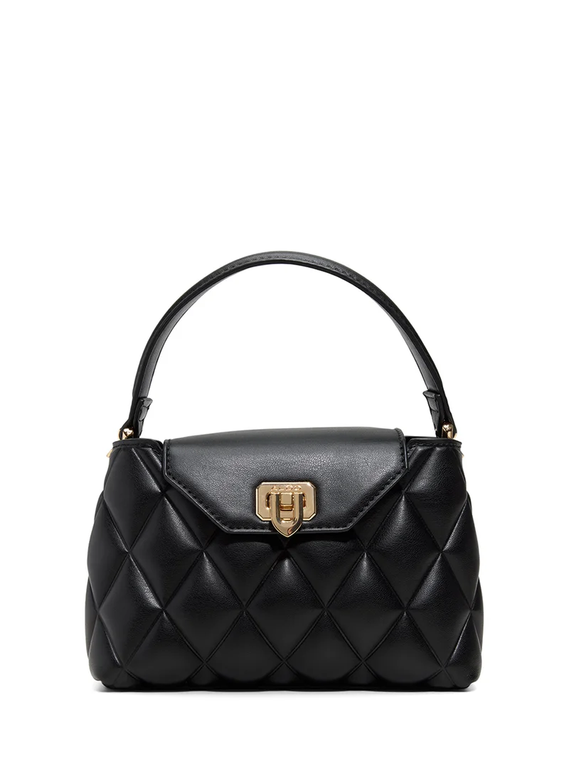 ALDO Flap over quilted top handle shoulder bag