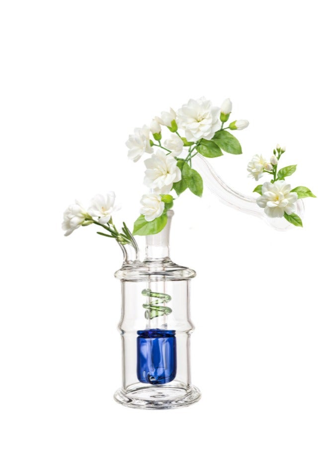 Mini Glass Home Decorative Heat Resistant Oil Lamp Vase for Long lasting Use - Image 1