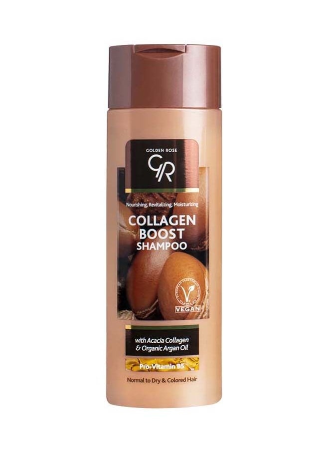 Golden Rose GOLDEN ROSE COLLANGE BOOST SHAMPOO With Acacia Collagen & Organic Aragan Oil 