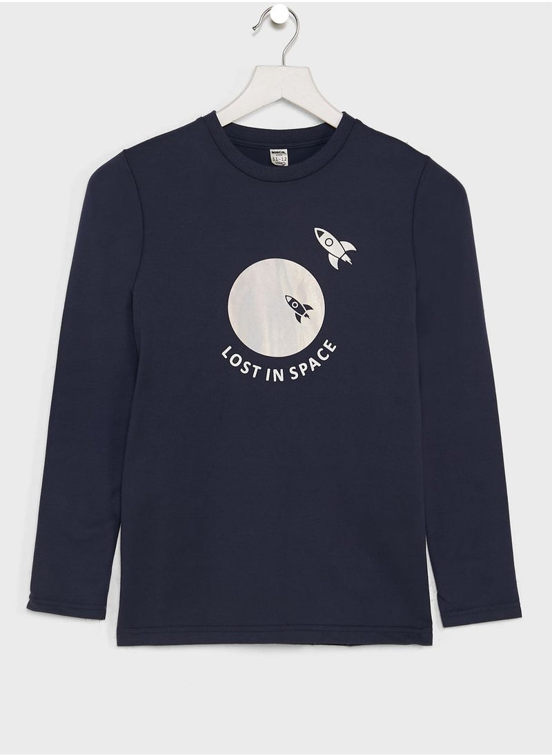 Basicxx - Youth Space Sweatshirt - Image 1