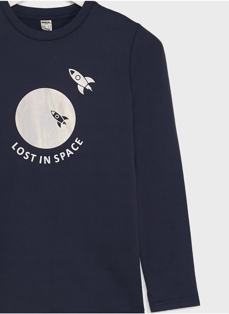 Basicxx - Youth Space Sweatshirt - Image 1
