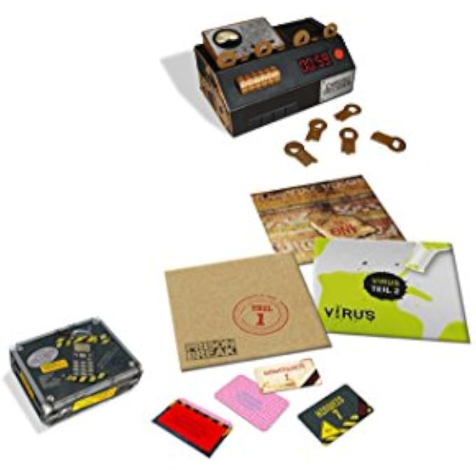 نوريس تشمل غرفة الهروب 606101546 Noris Spiele 4 مغامرات ووحدة فك ترميز Chrono - Image 5