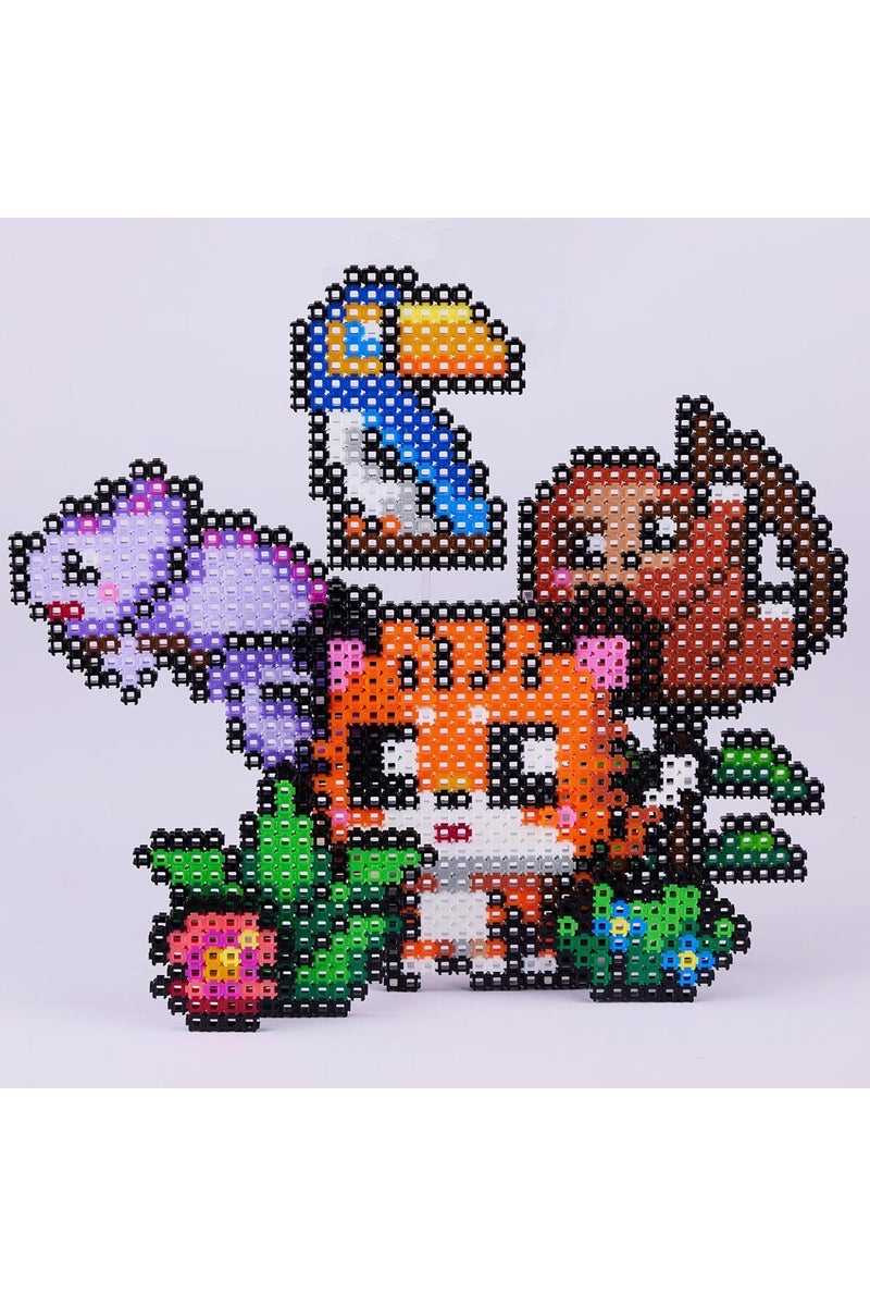 Character Options Simbrix Jungle Party Theme Set - 2D & 3D Pixel Art, 1500+ Brix, Ages 5+ - Image 2