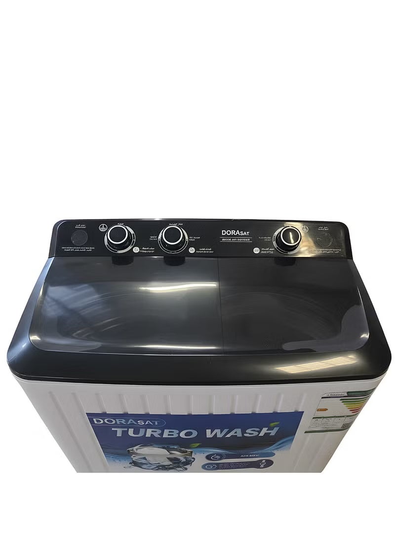 Dora Sat Twin-Tub Washing Machine – 7 kg - Image 3