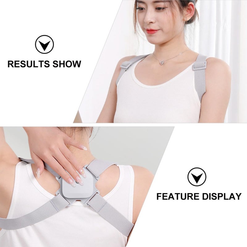 Adjustable Posture Corrector Back Brace For Men And Women Black - Image 4