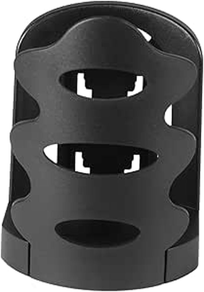 Adjustable Lightweight Bike Water Bottle Cage Black for Cycling Travel - Image 1