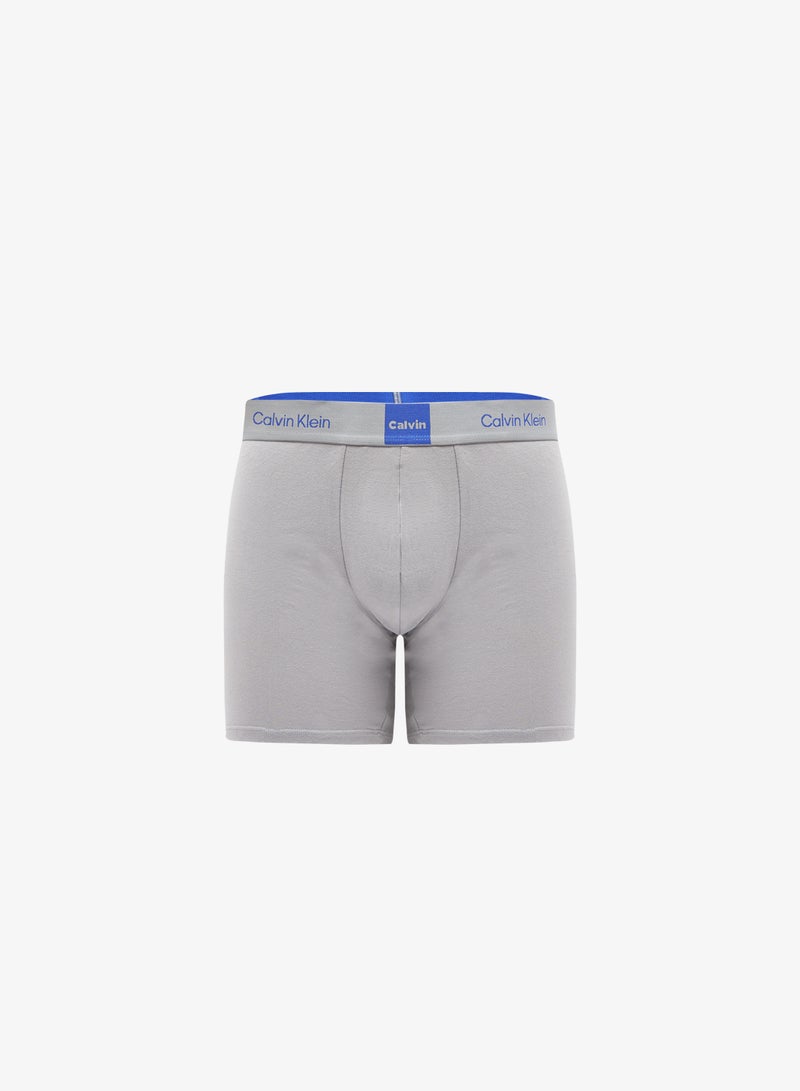 CALVIN KLEIN 3 Pack Boxer Briefs - Icon Logo Graphic - Image 4