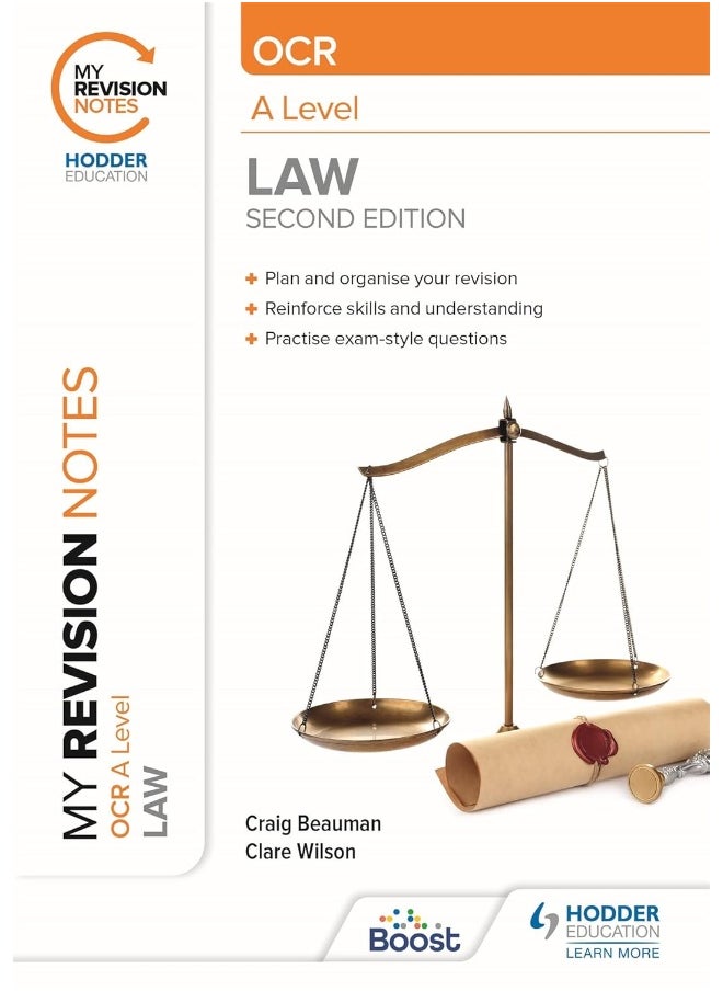 My Revision Notes: OCR A Level Law Second Edition 