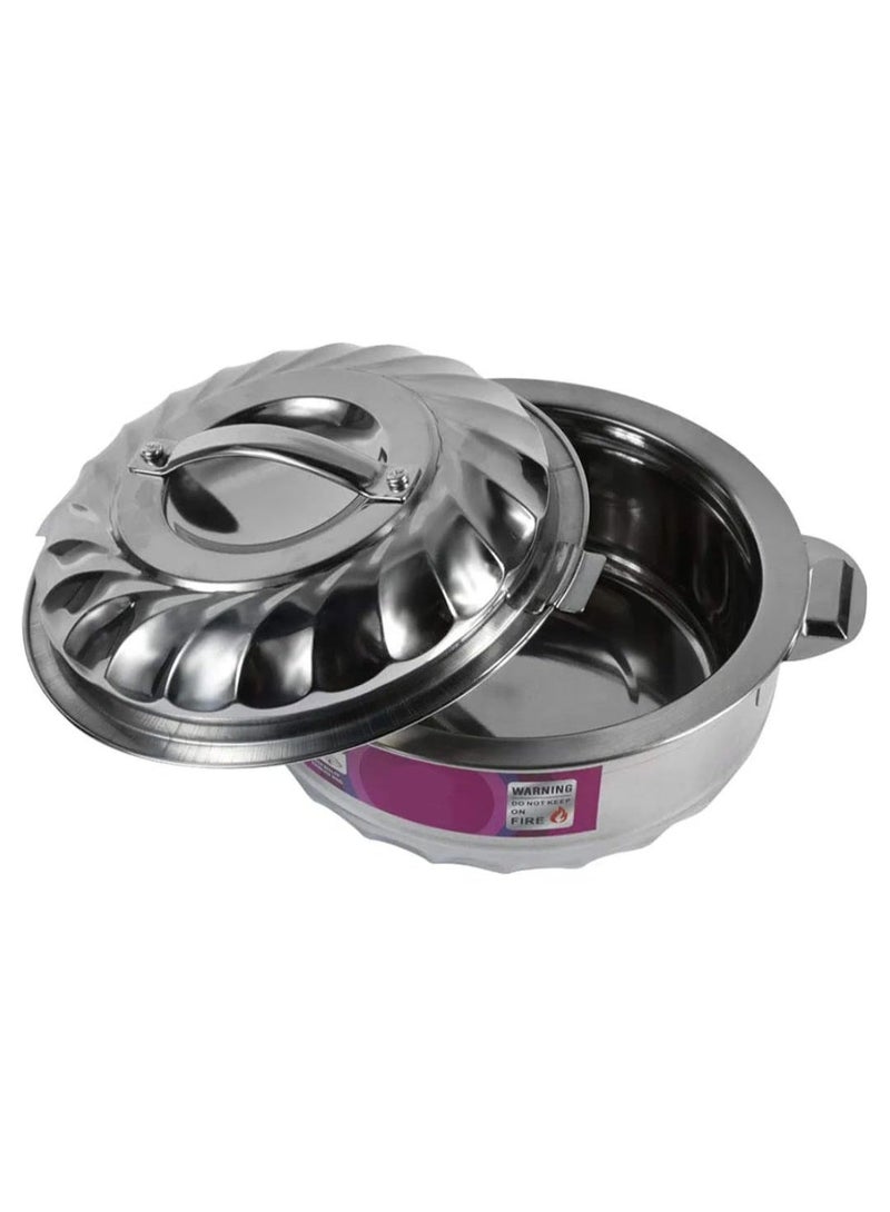 Premium Stainless Steel Hot Pot 1500ml Capacity with Double Wall Thermal Insulation and Compact Lightweight Design Perfect for Individual Meals and Soups Serving with Fresh Quality - Image 5