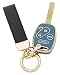 AYGUCEKE TPU Protective Key Fob Cover Case Compatible with Honda 20032012 Accord 20062013 Civic EX 20092015 Pilot 20052006 CRV Key Fob Blue - Image 2