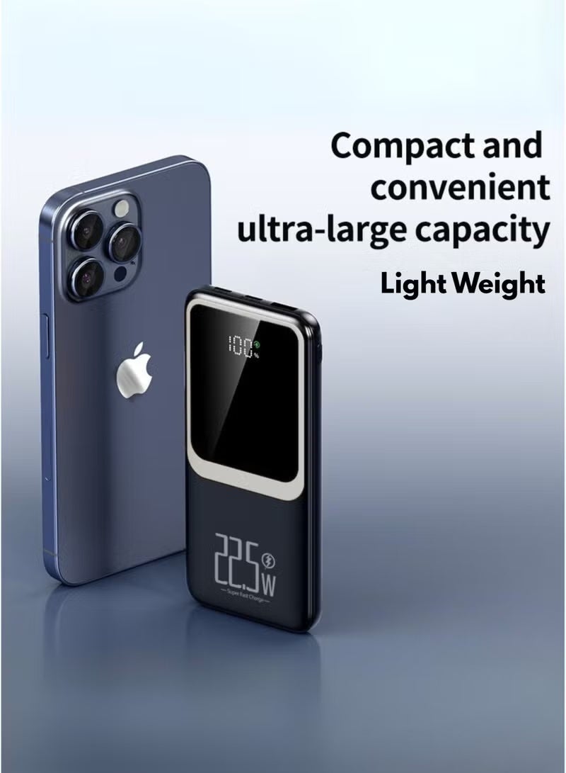 LEVINO 0000mAh Fast Charging Power Bank 22.5W PD – Flight Approved, Ultra-Slim Portable Charger with USB-C In/Out, Dual USB Outputs & Micro Input - Image 5